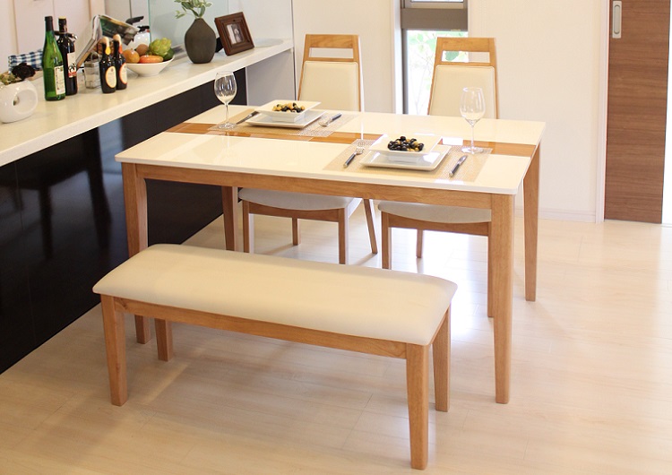 ベンチ付き ダイニング4点セット 30 | 福岡の家具・インテリアは中村家具｜ソファ・チェア・テーブル・ベッドなど海外、国内品が充実